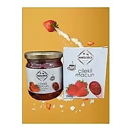 Çilekli Bitki Macunu 270  Gr